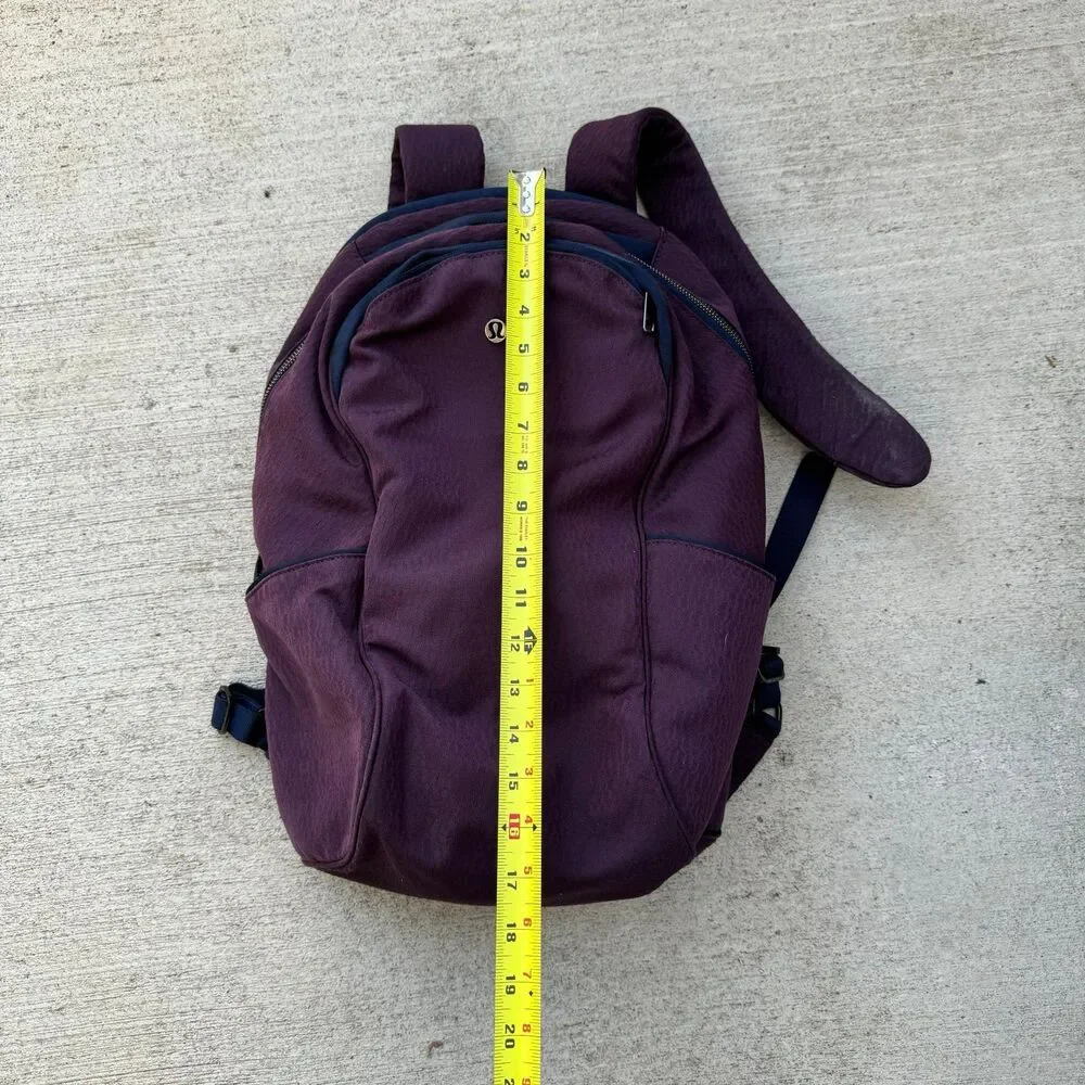 Lululemon Athletica Purple Backpack
